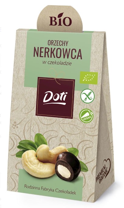 Cashew Nuts in Dark Chocolate, 50g