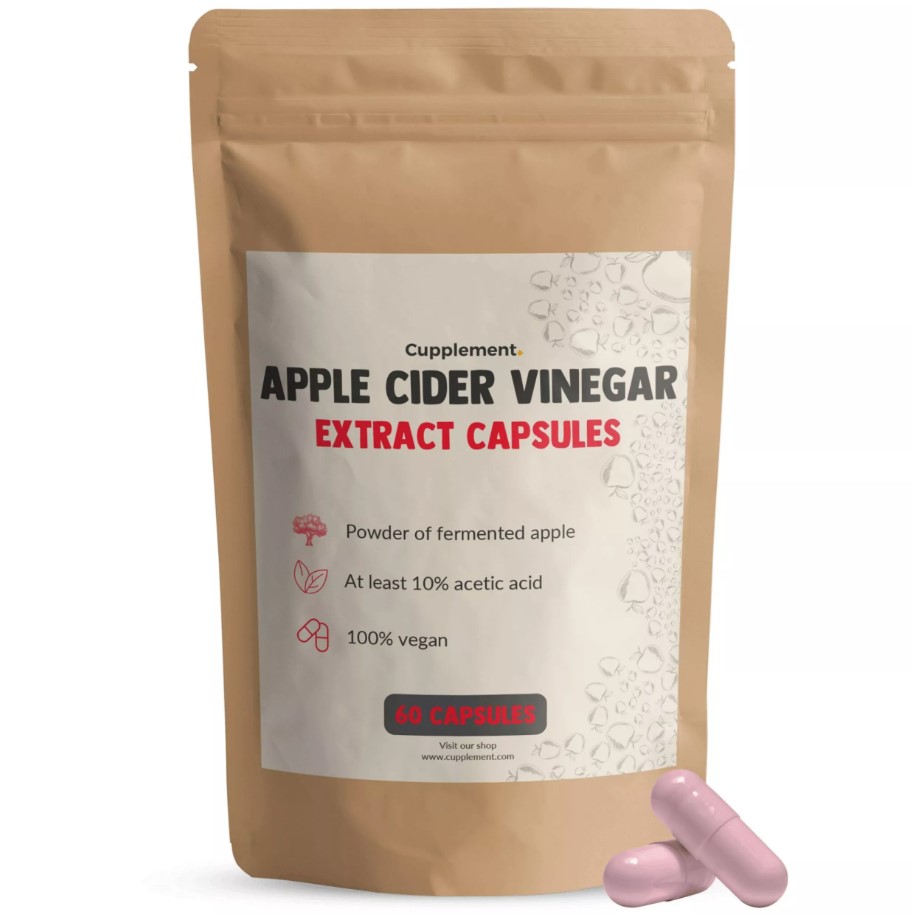 Cupplement, Apple Cider Vinegar 500mg, 60 Capsules