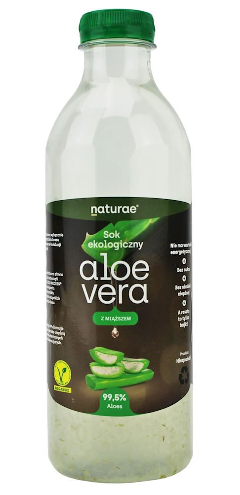 Naturae, Aloe Vera Juice with Pulp, 1L
