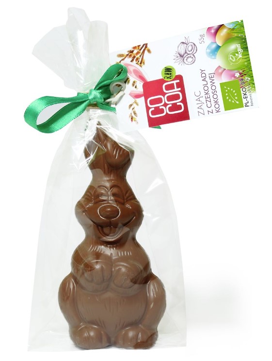 Cocoa, Coconut Chocolate Bunny, 55g