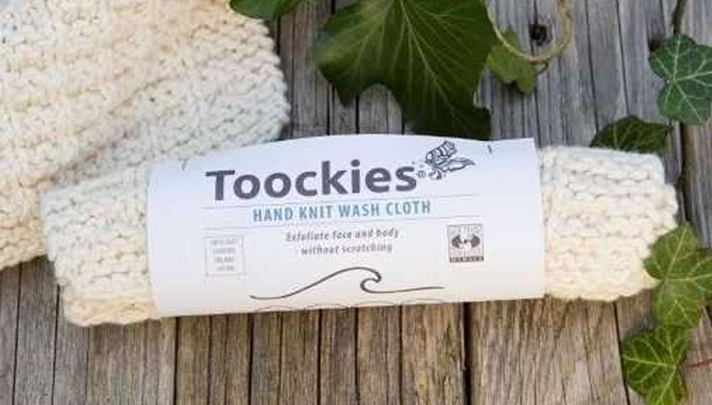 Toockies, Hand Knit Wash Cloth