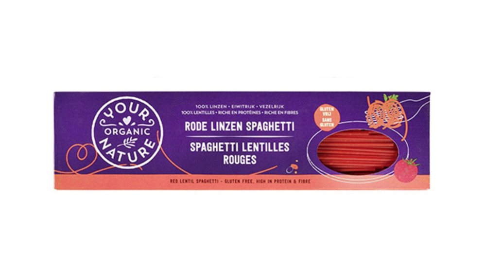 Your Organic Nature, Red Lentil Spaghetti, 250g