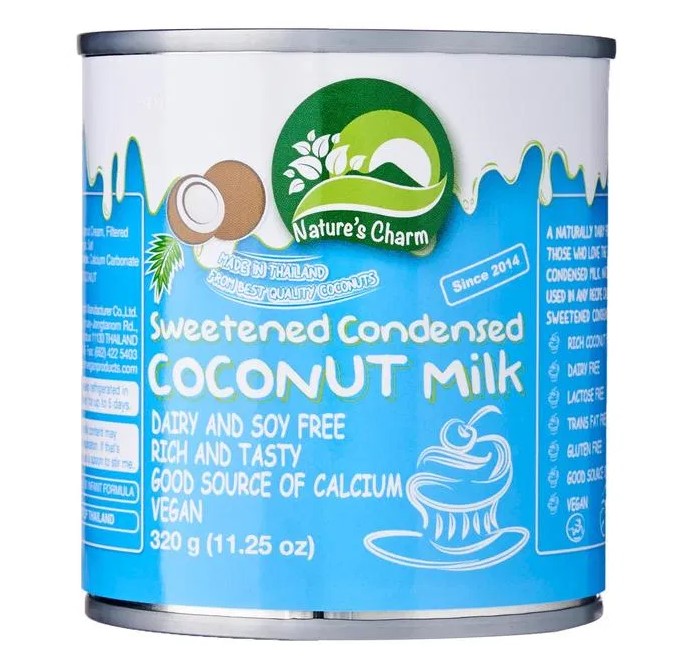 Nature’s Charm, Sweetened Condensed Coconut Milk, 320g