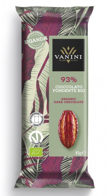 Vanini, Dark Chocolate 93% Cocoa, 85g