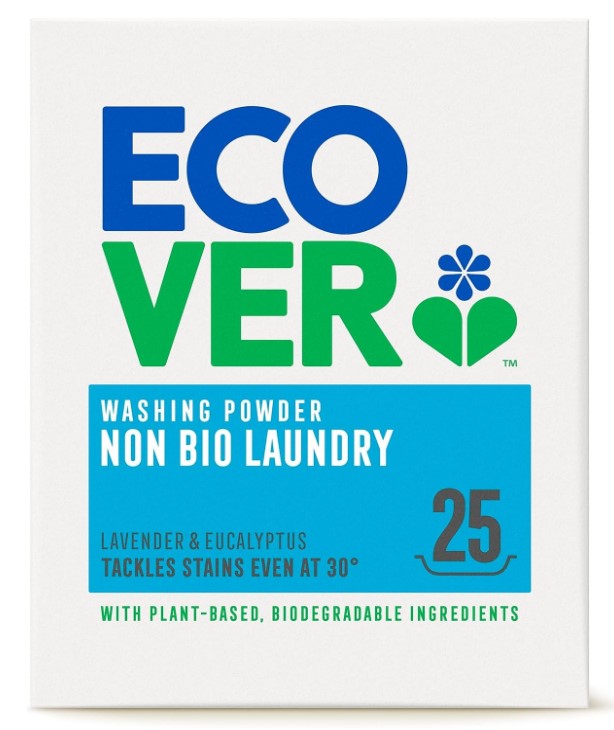 Ecover, Non Bio Laundry Washing Powder Lavender & Eucalyptus, 1.8kg