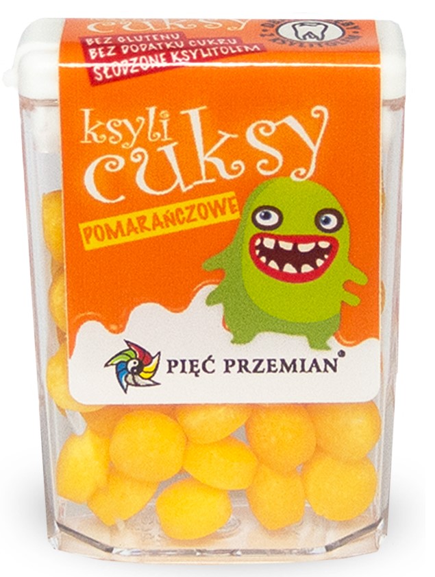 Piec Przemian, Orange Candy with Xylitol, 13g