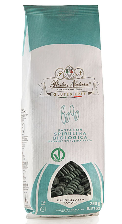 Wholegrain Rice & Spirulina Pasta, 250g