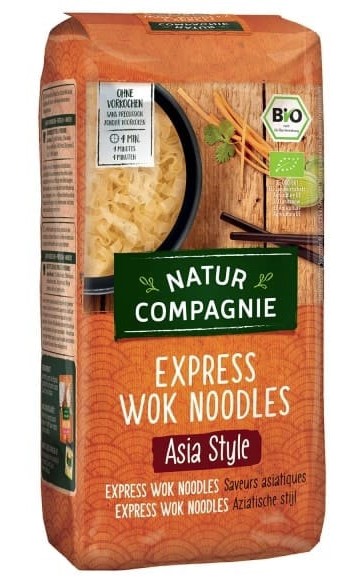 Natur Compagnie, Express Wok Noodles Asian Style, 250g