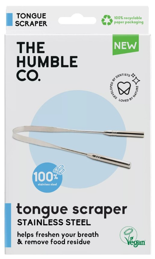 The Humble Co, Tongue Scraper 100% Stainless Steel