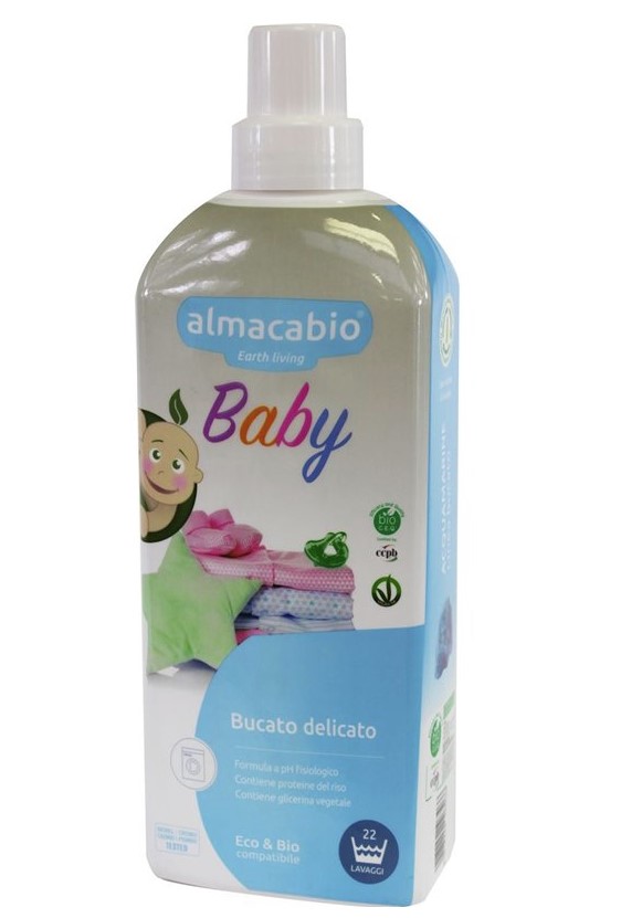 Almacabio, Liquid Laundry Detergent Baby, 1L
