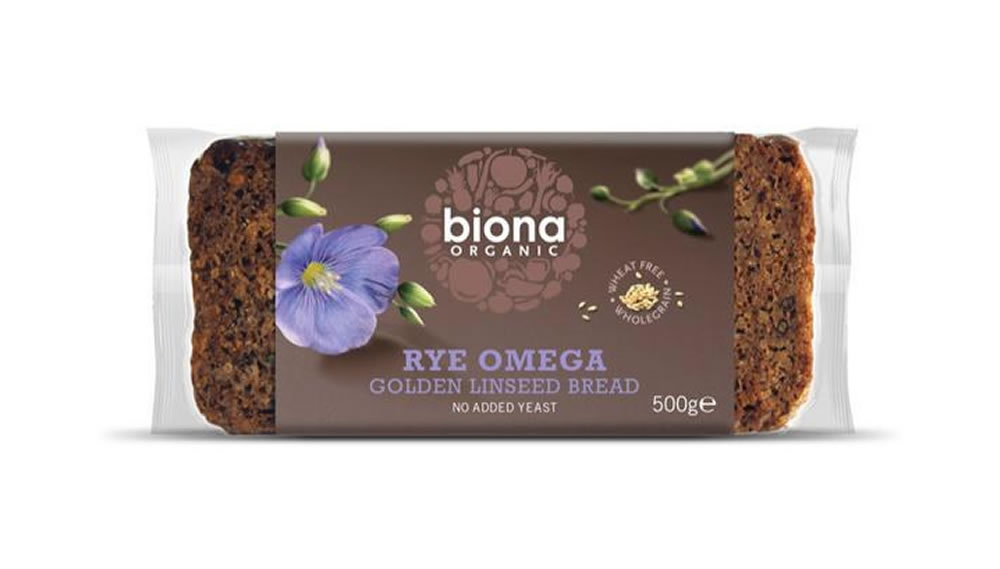 Rye Omega 3 Golden Linseed Bread, 500g