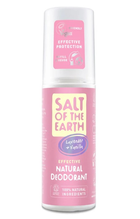 Salt of the Earth, Lavender & Vanilla Deodorant Spray, 100ml