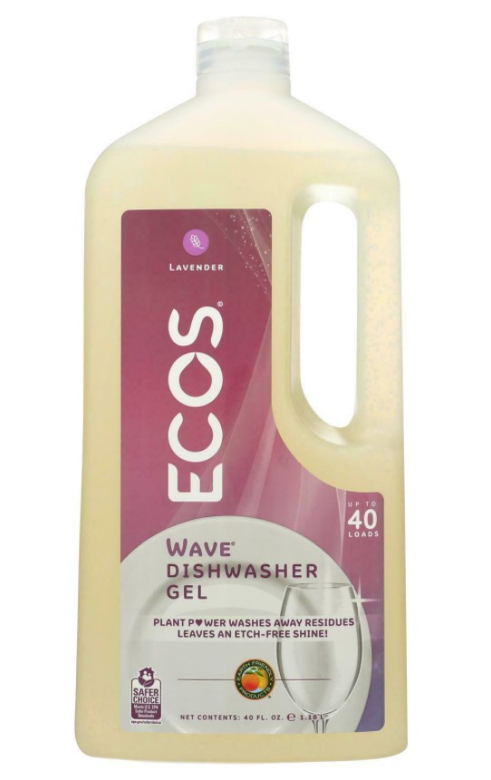 Ecos, Dishwasher Gel Rinse Aid Lavender, 1180ml