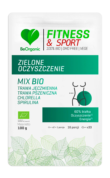 Be Organic, Detox Super Green Mix Powder, 100g