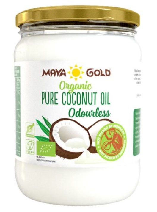 Maya Gold, Pure Odourless Refined Coconut Oil, 500ml