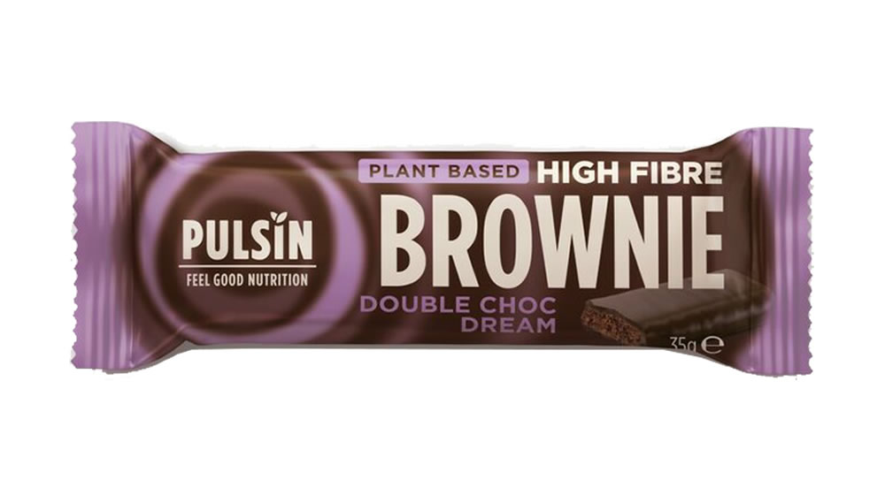Pulsin, Double Choc Dream Brownie Bar, 35g