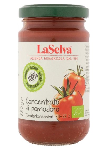 LaSelva, Tomato Concentrato 20-22%, 220g