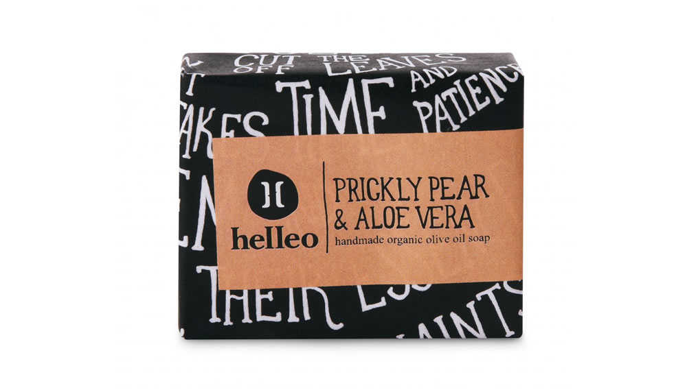 Helleo, Prickly pear & Aloe Vera Soap, 30g