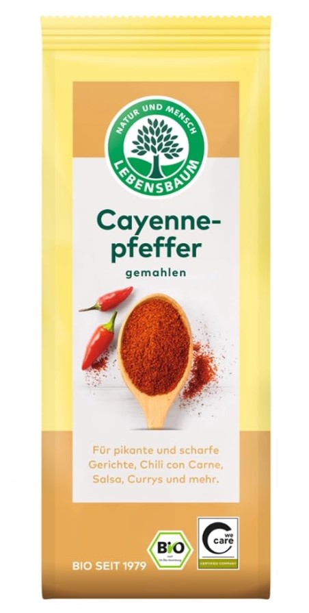 Lebensbaum, Cayenne Pepper Ground, 50g