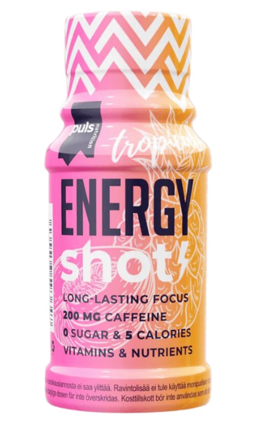 Energy Shot with Tropical Flavor, 60ml