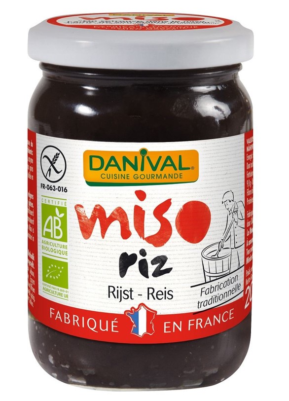 Danival, Miso Soy Paste with Rice, 200g