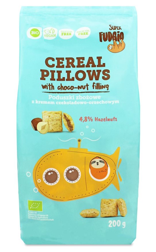 Cereal Pillows with Chocolate & Nut Cream, 200g