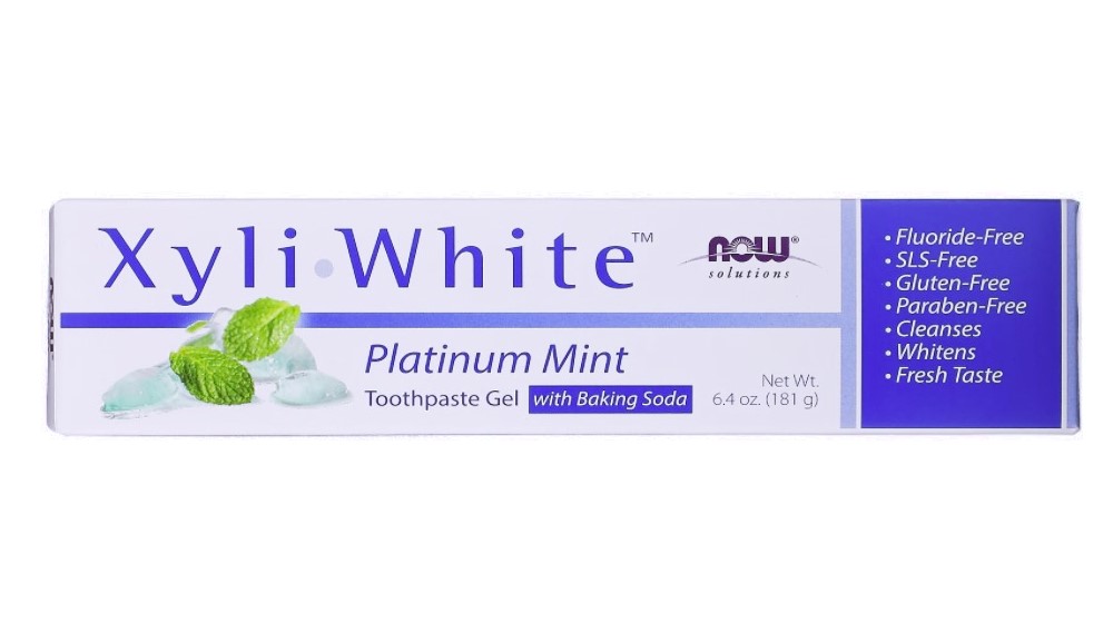 Now, XyliWhite Platinum Mint Toothpaste Gel Baking Soda,181g