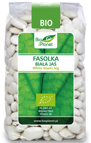 Bio Planet, White Beans Big, 400g