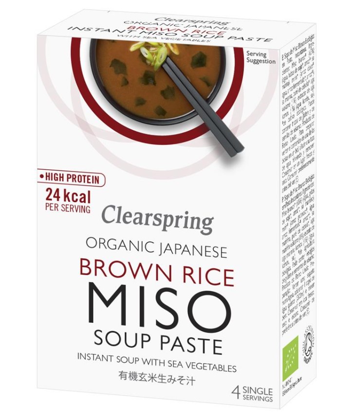 Clearspring, Instant Miso Soup Paste with Sea Vegetables, 60g