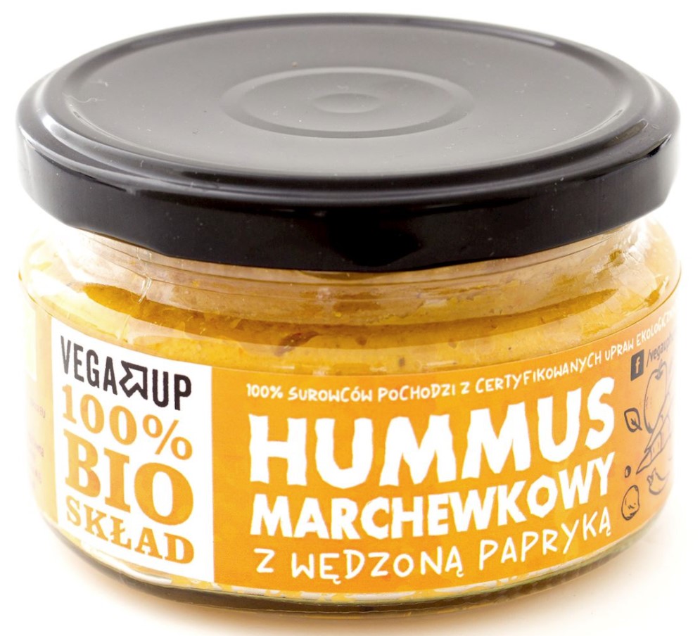 Hummus with Carrots & Smoked Pepper, 190g