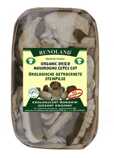Runoland, Dried Porcini Mushrooms - Boletus Edulis, 60g