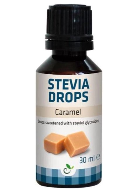 Stevia Drops Caramel, 30ml