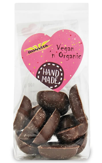 Bonvita, Chocolates Couverture Hearts, 100g
