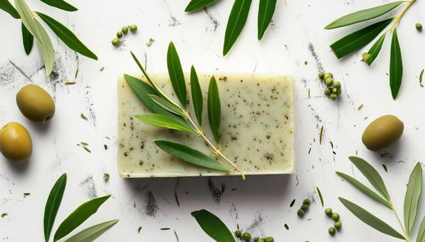 Soap Olive Leaves, 3pcs