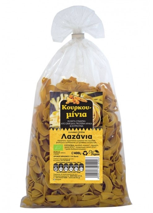 Turmeric-Pea Protein Pasta, 400g