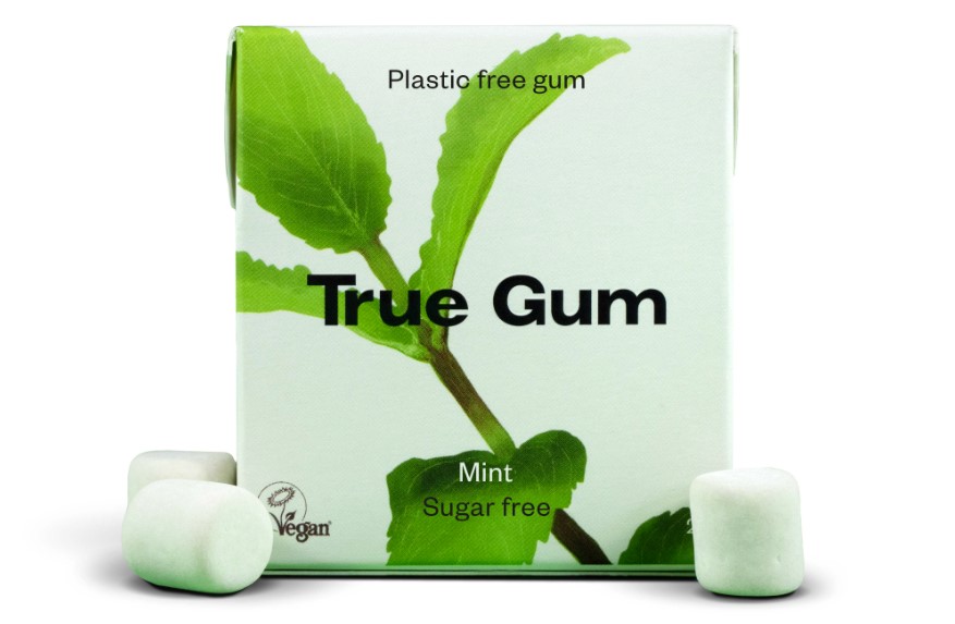 Mint Spearmint Plastic Free Gum, 21g