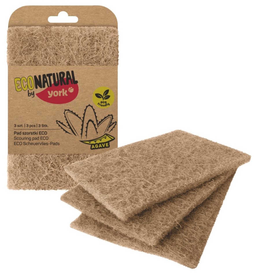 York, Agave Scouring Pads, 3pcs
