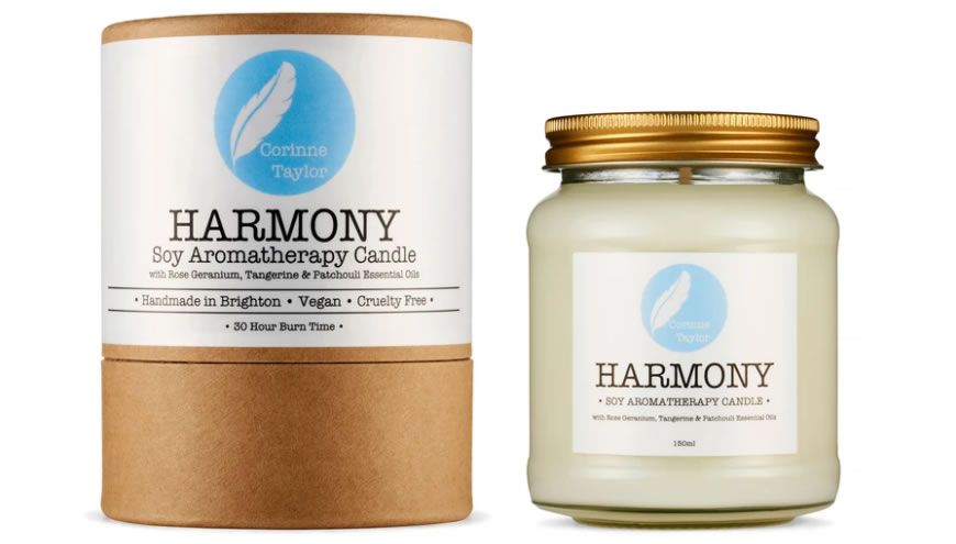 Harmony Soy Aromatherapy Candle 150ml