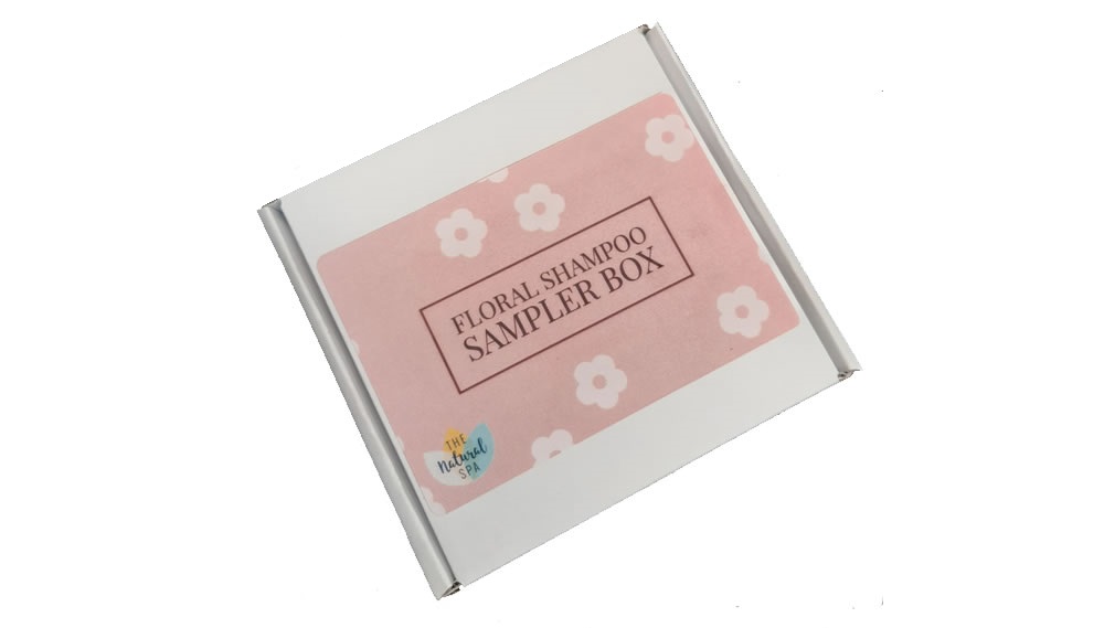 Floral Mini Shampoo Sample Box