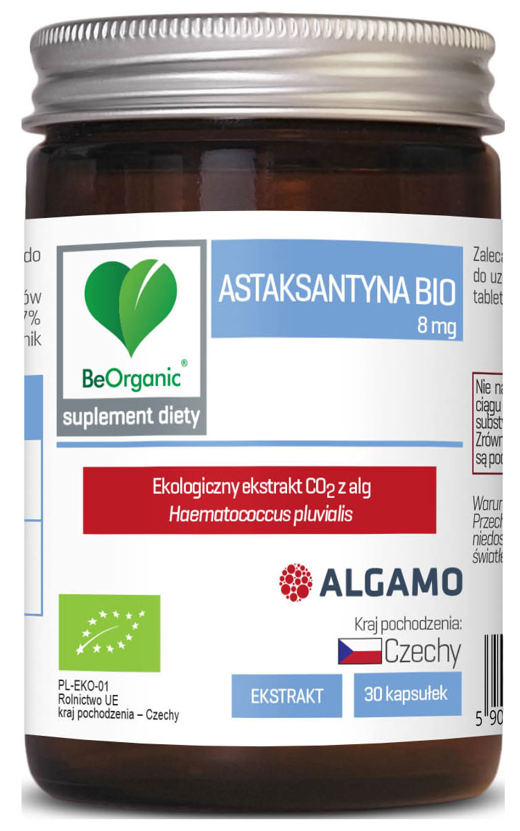 Astaxanthin Extract 8mg, 30 capsules