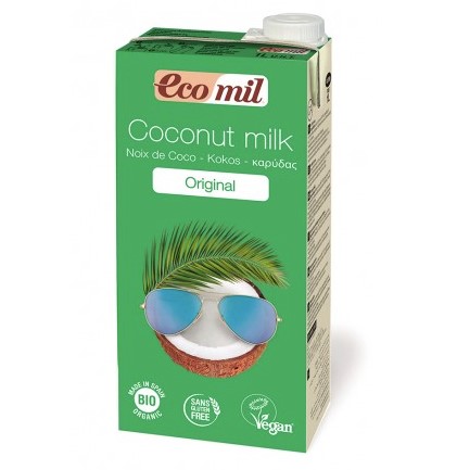 Ecomil, Coconut Milk with Agave, 1L