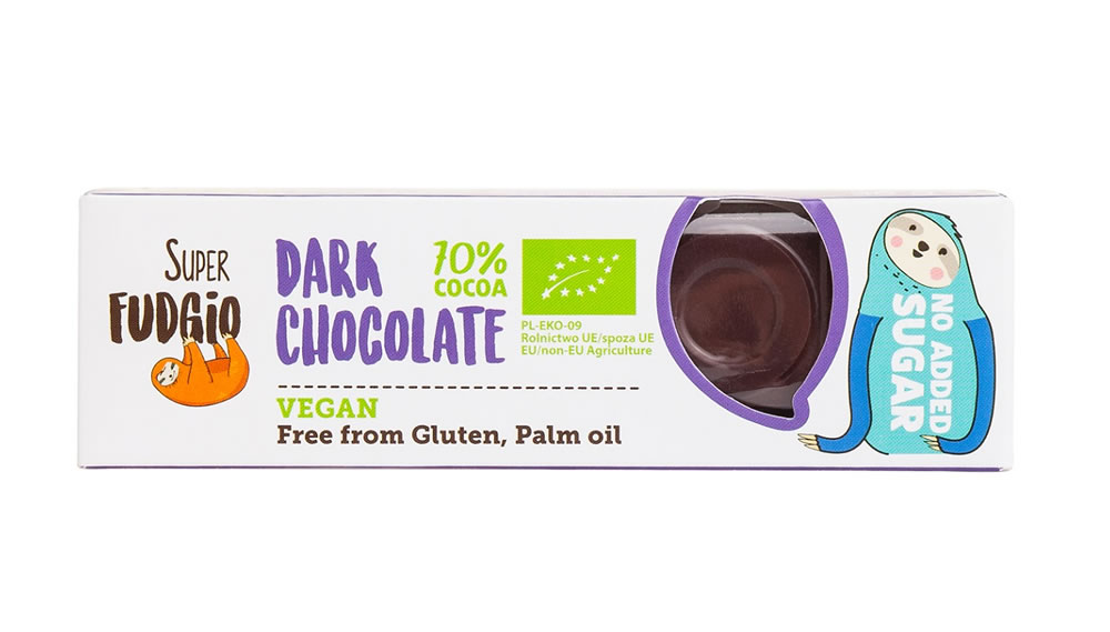 Dark Chocolate 70% Cocoa Bar, 40g