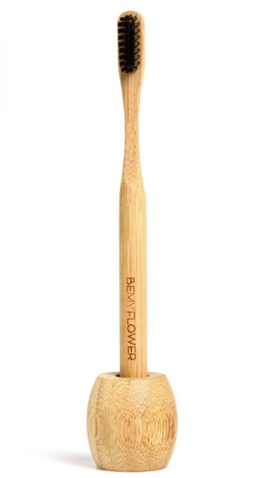 Bamboo Toothbrush Holder