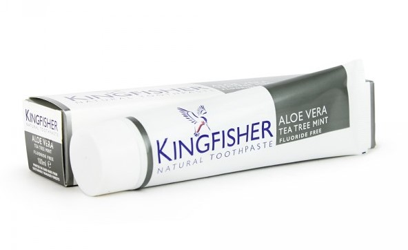 Kingfisher, Toothpaste Aloe Vera Tea Tree Mint, 100ml
