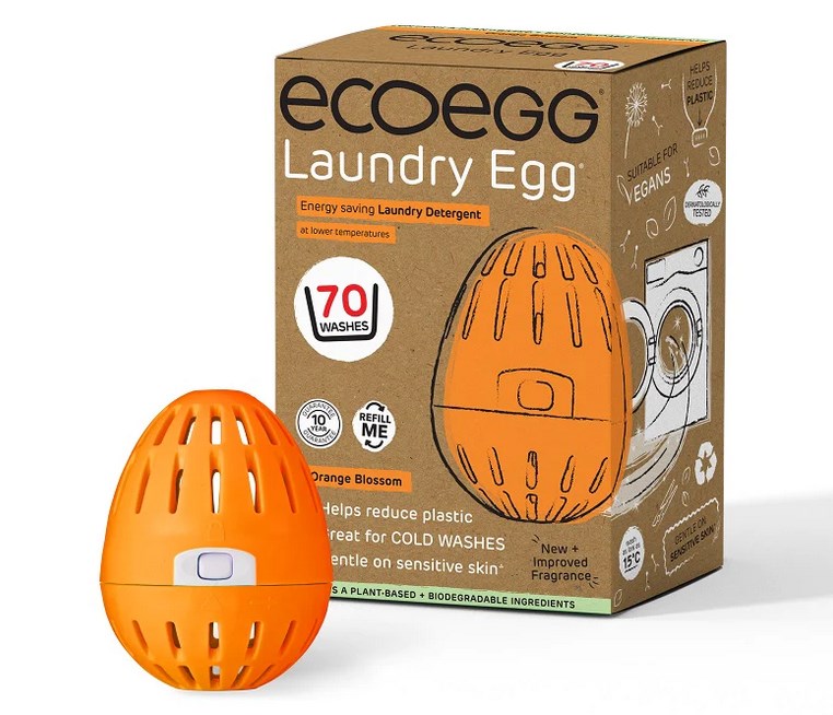 Ecoegg, Laundry Egg - Orange Blossom, 70 washes