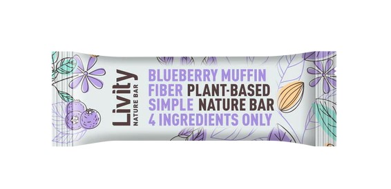 Livity, Blueberry Muffin, 30g