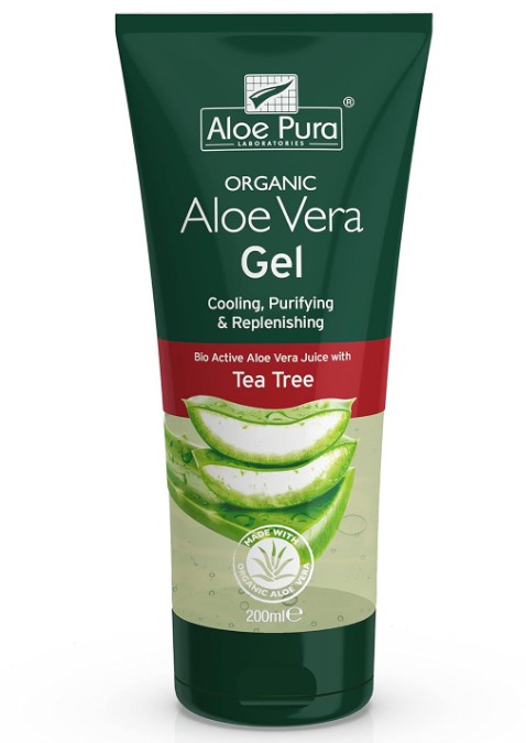 Aloe Vera Gel with Tea Tree Oil, 200ml