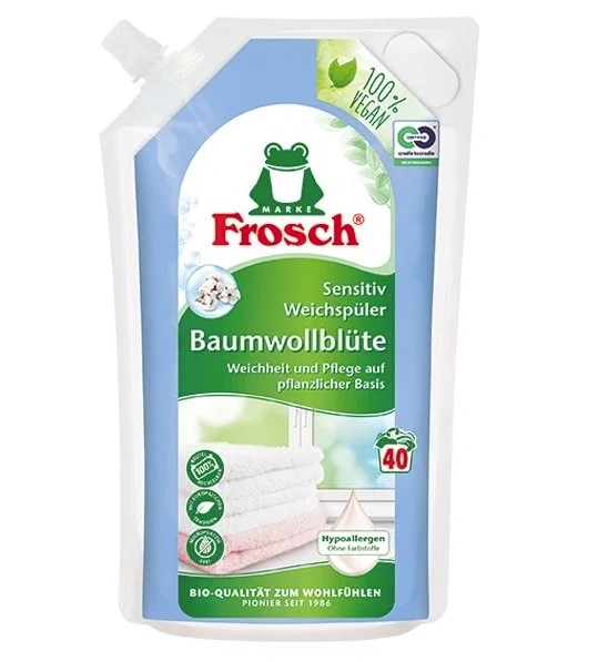Frosch, Cotton Blossom Sensitive Softener, 1L
