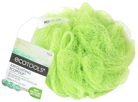 Exfoliating EcoPouf for dry skin, 1 Bath Sponge