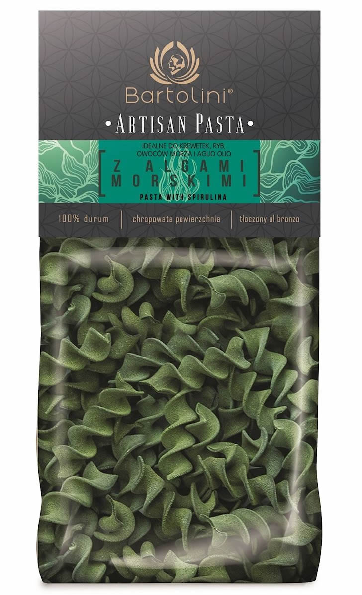 Bartolini, Artisan Pasta Fusilli with Spirulina, 300g